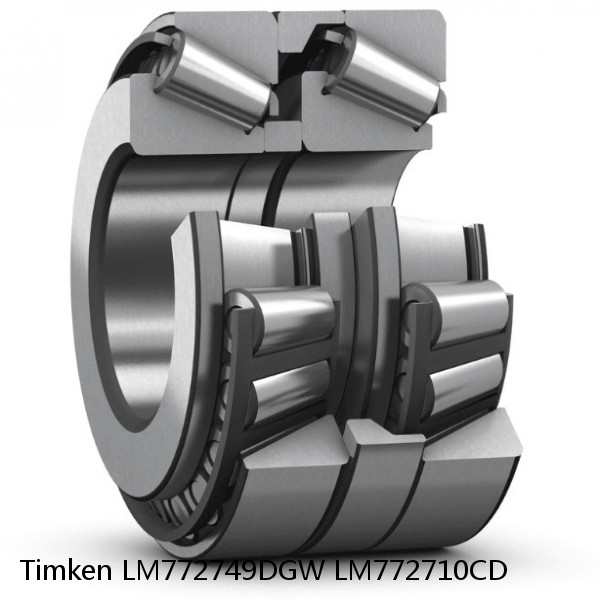 LM772749DGW LM772710CD Timken Tapered Roller Bearing